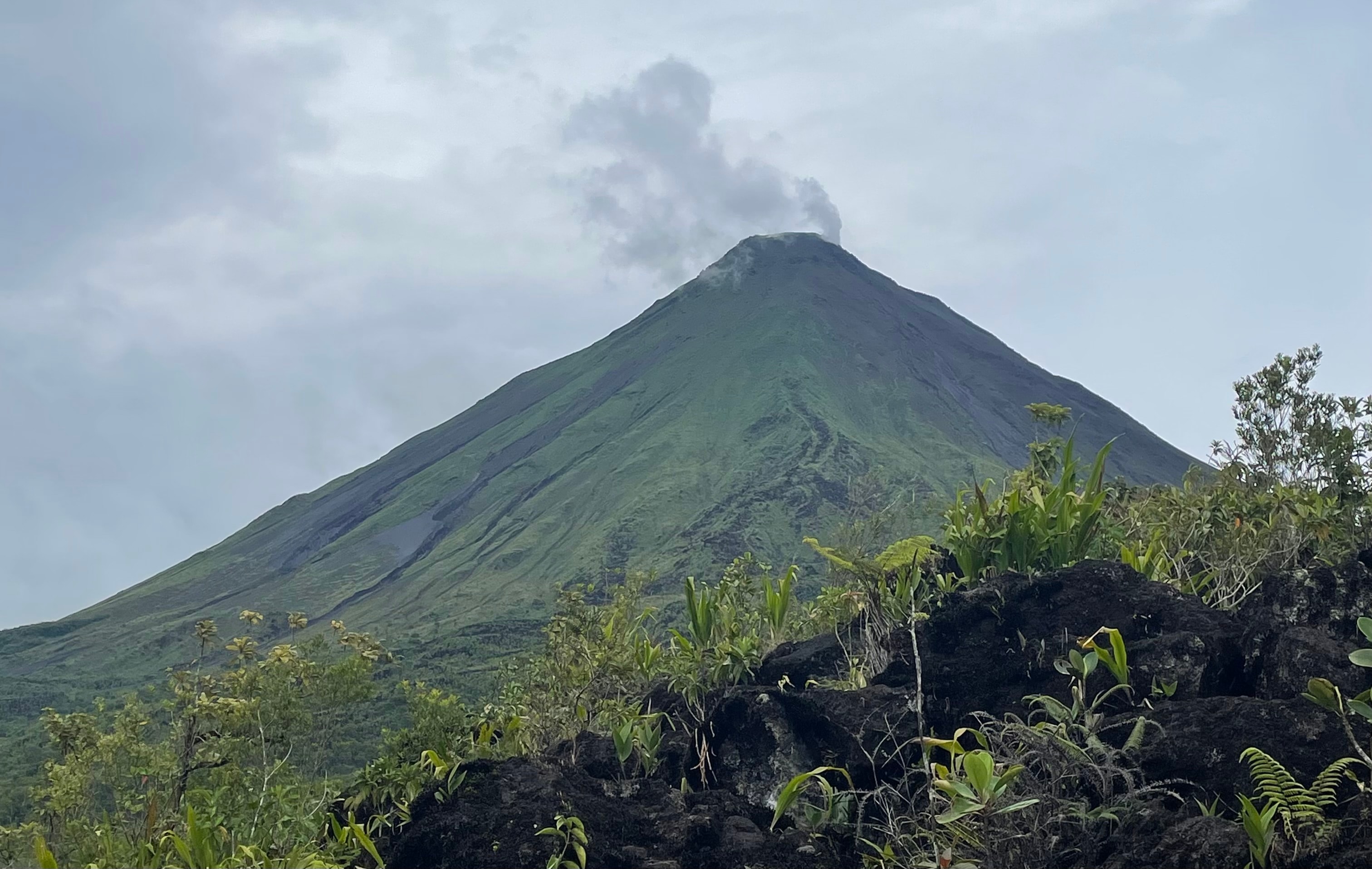 Tour privado del volcán Arenal y sus lavas del 1968 con transporte.
